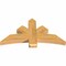 Ekena Millwork Davenport Rough Sawn Timber Gable Bracket, Western Red Cedar, 48"W x 26"H x 4"D x 6"F, 13/12 Pitch GBW048X26X0406DAV00RWR - alternate 3